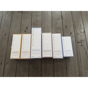 Active Argan Lot Bundle of 6 New Products Face Body Variety